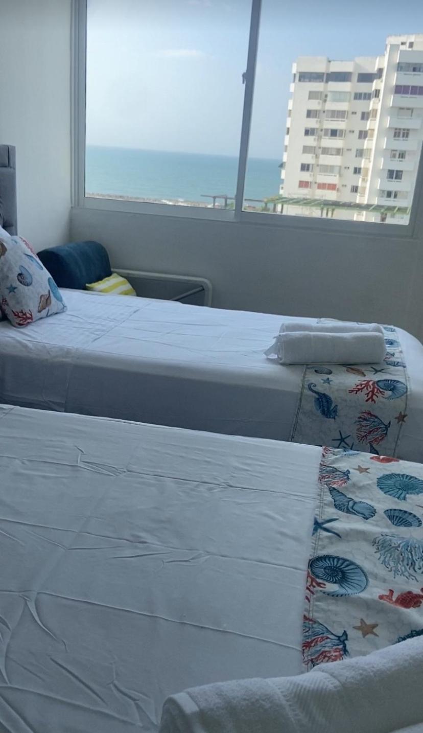 Apartamento Escapada En Fragata Style Con Vista Al Mar Cartagena Habitación foto